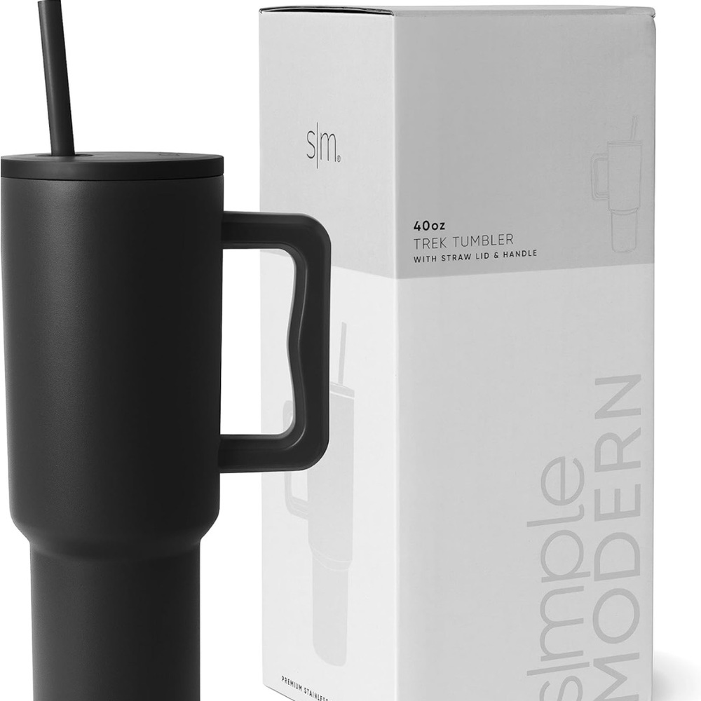 Simple Modern TREK 40oz Tumbler in Volcano 🆕 Only OneHot lid and Boot
